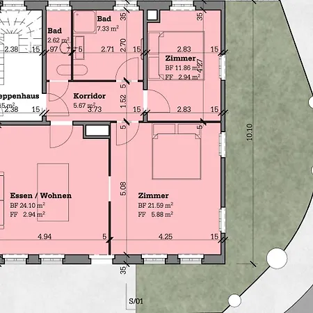 Apartment Ni Fravi Apartments, West
